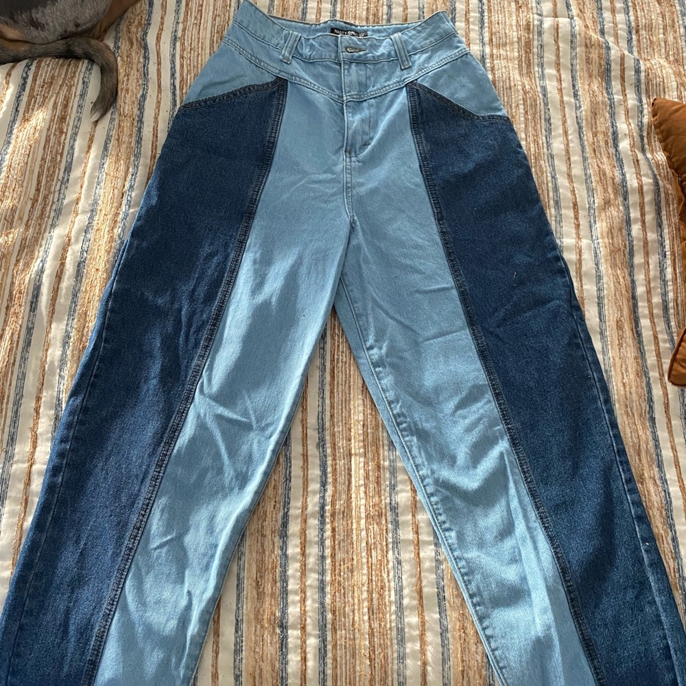 Nastygal 2 toned Skater Jeans